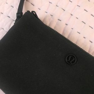 Lululemon double zip pouch/wallet (new)